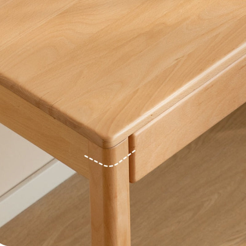 Beech Solid Wood Children's Study Desk