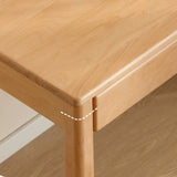 Beech Solid Wood Children's Study Desk