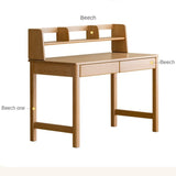 Beech Solid Wood Children's Study Desk