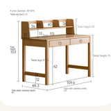 Beech Solid Wood Children's Study Desk