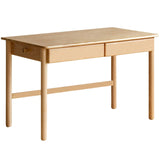 Oak, Beech Solid Wood Children's Ctudy Desk Bookshelf Integrated