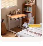 Beech Solid Wood children's Lifting Study Desk
