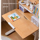 Beech Solid Wood children's Lifting Study Desk