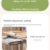 Beech Solid Wood children's Lifting Study Desk