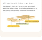 Beech Solid Wood children's Lifting Study Desk