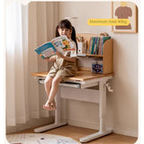 Beech Solid Wood children's Lifting Study Desk