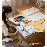 Beech Solid Wood children's Lifting Study Desk