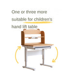 Beech Solid Wood children's Lifting Study Desk