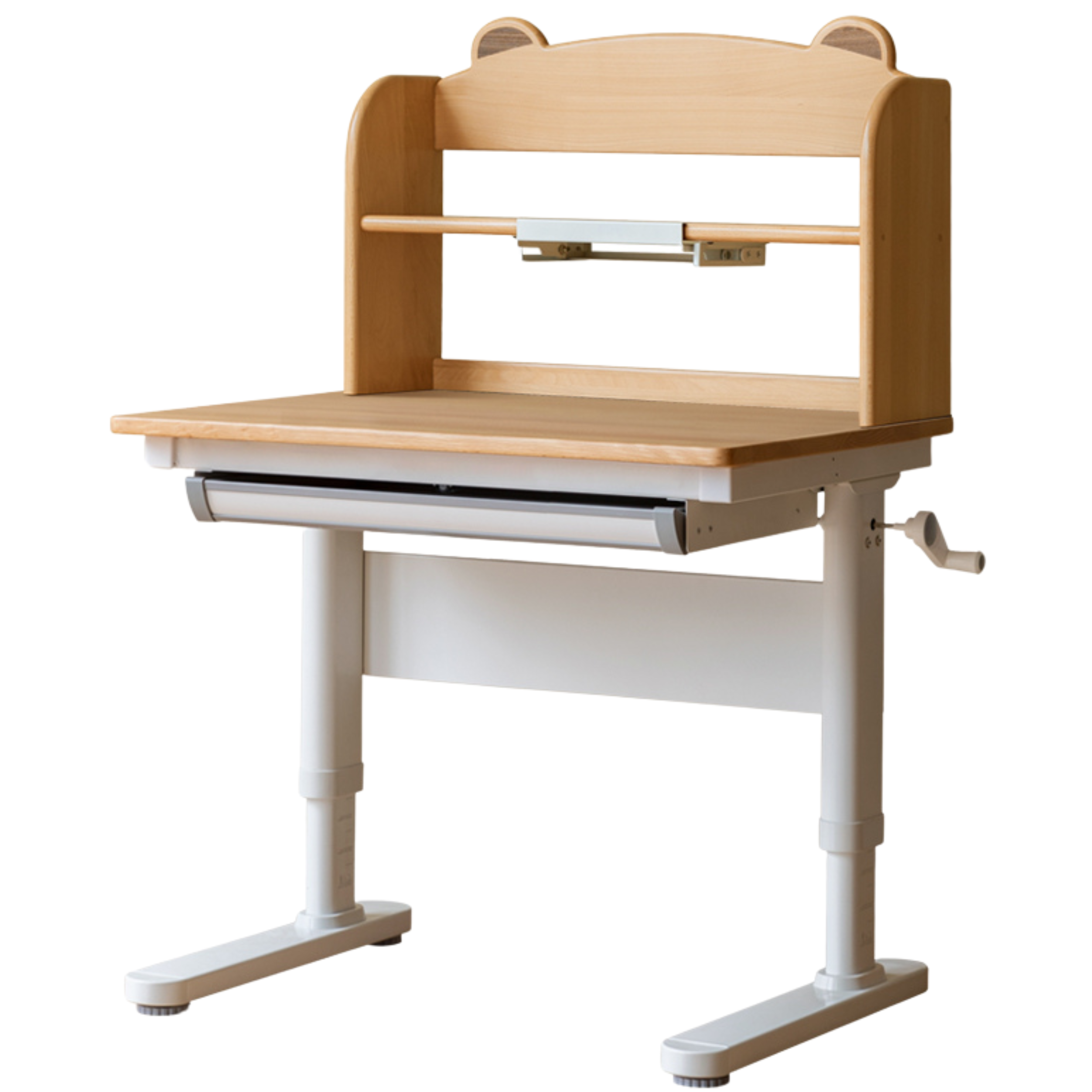 Beech Solid Wood children's Lifting Study Desk