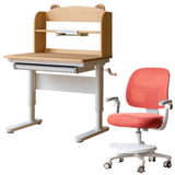 Beech Solid Wood children's Lifting Study Desk
