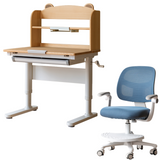 Beech Solid Wood children's Lifting Study Desk