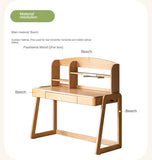 Beech Solid Wood Children's Study Table