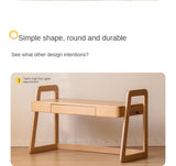 Beech Solid Wood Children's Study Table