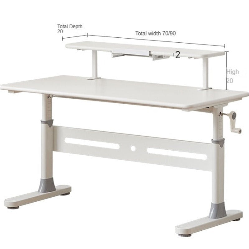 Poplar Solid Wood Kid's Study Table