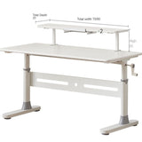 Poplar Solid Wood Kid's Study Table