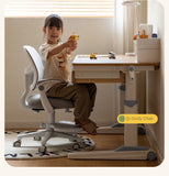 Beech Solid Wood Study Lift Table