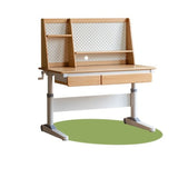 Beech Solid Wood Study Lift Table