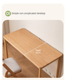 Beech Solid Wood Children's Writing Desk