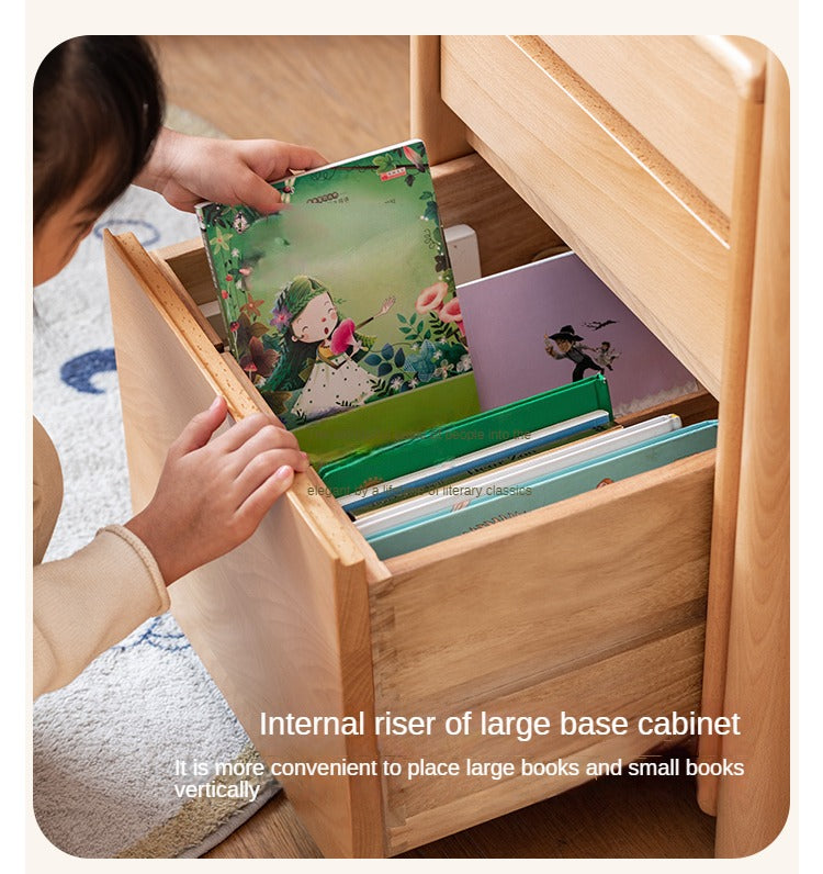 Beech Solid Wood Children's Writing Desk