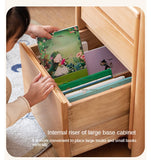 Beech Solid Wood Children's Writing Desk