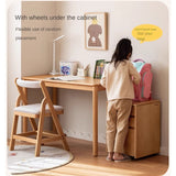 Beech Solid Wood Children's Writing Desk