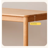 Beech Solid Wood Children's Writing Desk