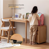 Beech Solid Wood Children's Writing Desk