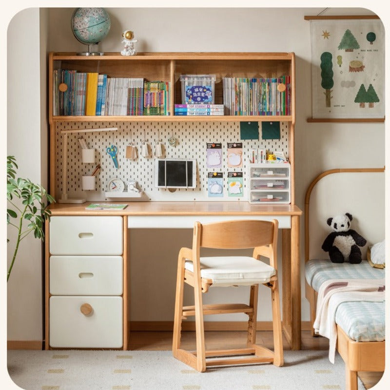 Oak Solid Wood Modern Children's Study Table