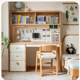 Oak Solid Wood Modern Children's Study Table