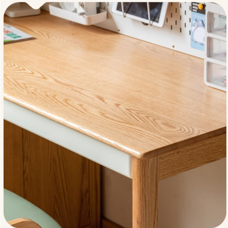 Oak Solid Wood Modern Children's Study Table