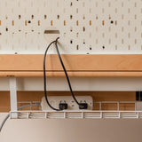 Beech Solid Wood Hand Crank Lift Children's Study Table