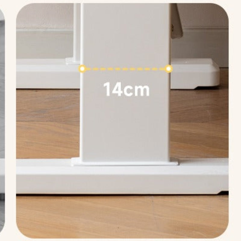 Beech Solid Wood Hand Crank Lift Children's Study Table