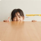 Beech Solid Wood Hand Crank Lift Children's Study Table