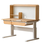 Beech Solid Wood Hand Crank Lift Children's Study Table