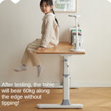 Beech Solid Wood Children's Liftable Desk