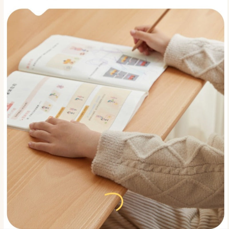 Beech Solid Wood Children's Liftable Desk