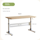 Beech Solid Wood Children's Liftable Desk
