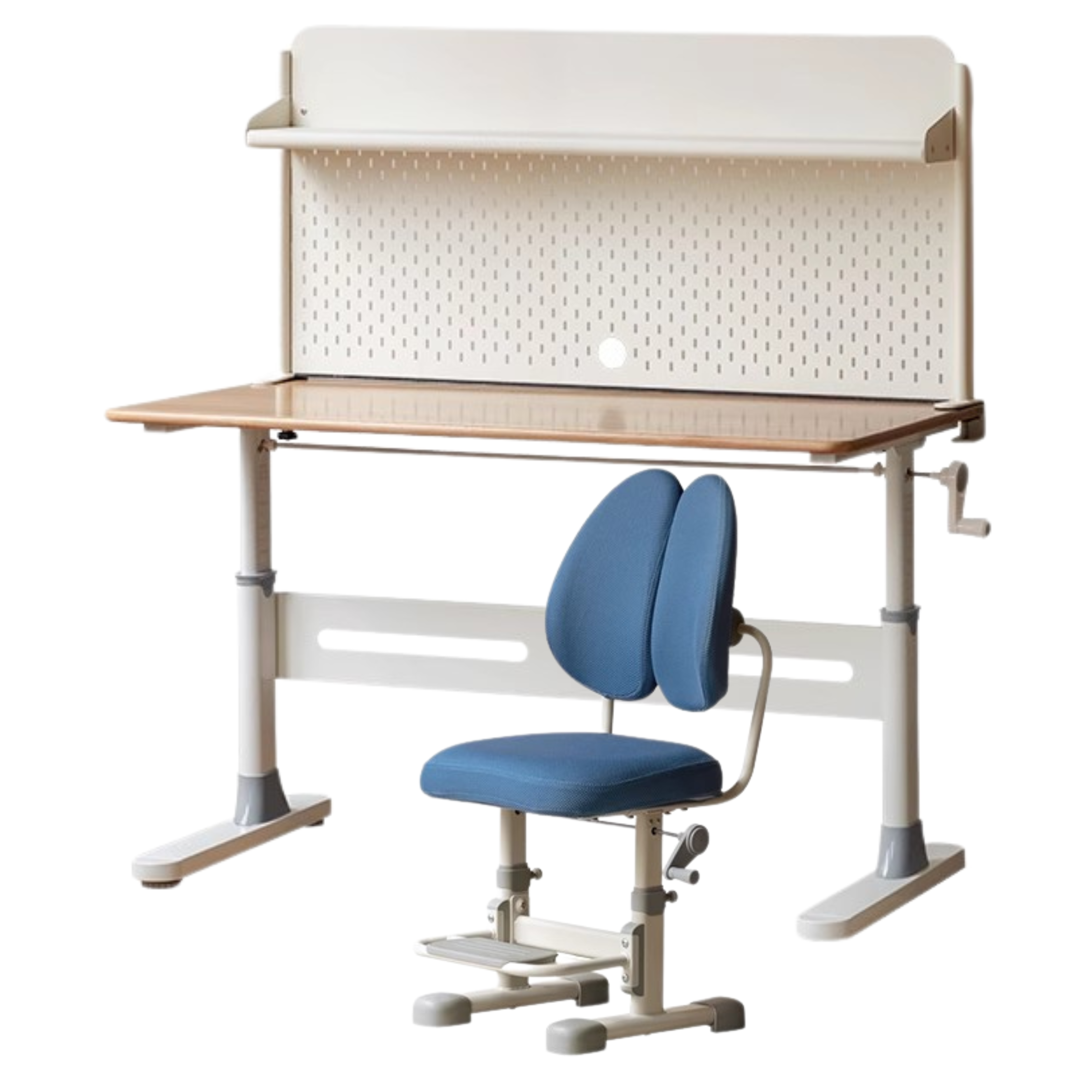 Beech Solid Wood Children's Liftable Desk