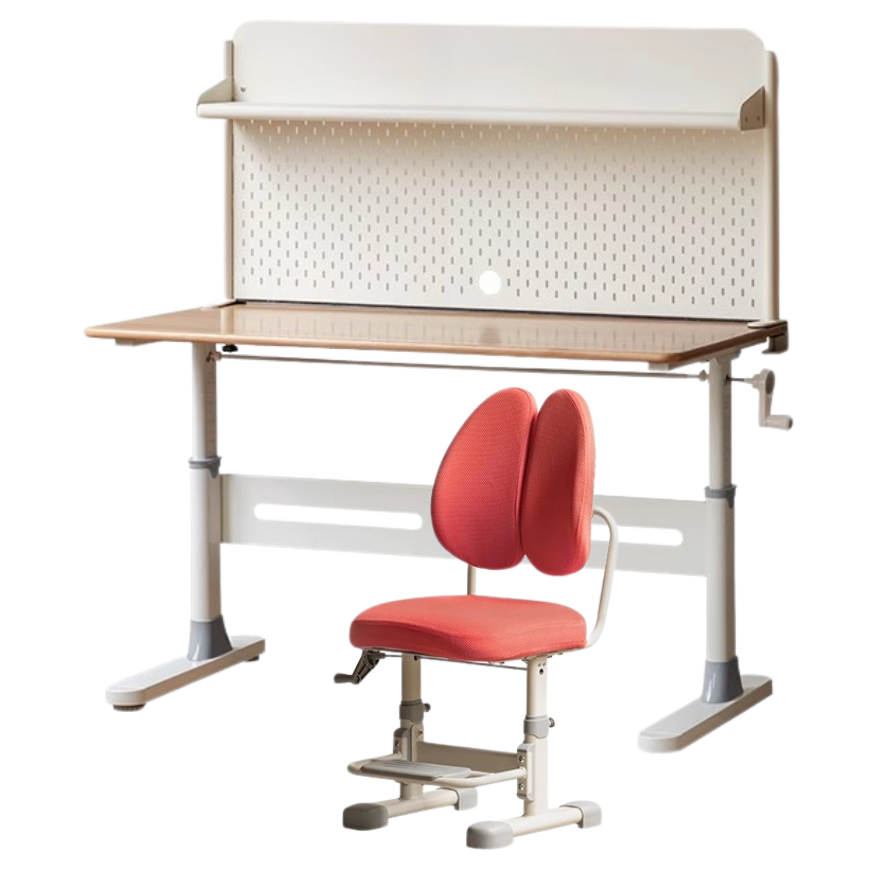 Beech Solid Wood Children's Liftable Desk