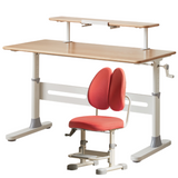 Beech Solid Wood Children's Liftable Desk