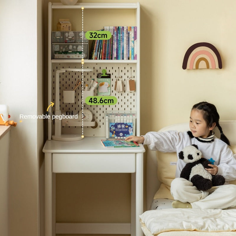 Rubber Wood Solid Wood Children's Desk-