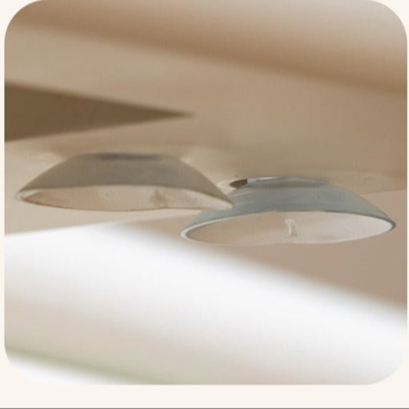 Poplar Solid Wood Cream Style Retractable Children's Double Desk