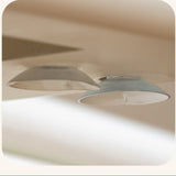 Poplar Solid Wood Cream Style Retractable Children's Double Desk