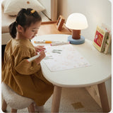 Birch Solid Wood Handmade Children's Study Peanut Table