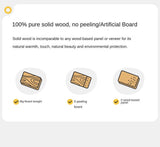 Birch Solid Wood Handmade Children's Study Peanut Table