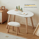 Birch Solid Wood Handmade Children's Study Peanut Table