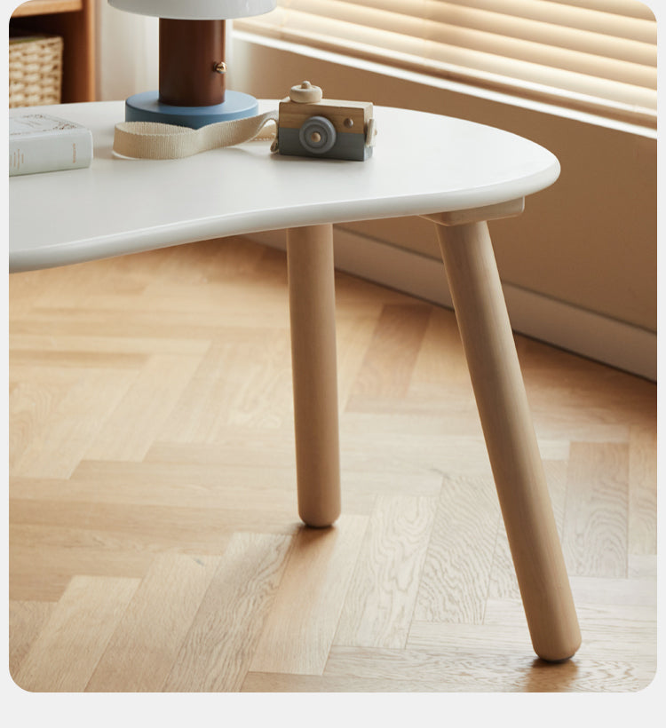 Birch Solid Wood Handmade Children's Study Peanut Table