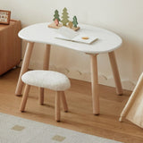 Birch Solid Wood Handmade Children's Study Peanut Table