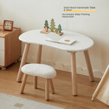 Birch Solid Wood Handmade Children's Study Peanut Table