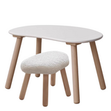 Birch Solid Wood Handmade Children's Study Peanut Table